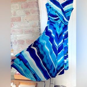 *3 for $20* PRICE DROP! Phase Eight Wrap Dress, sz 8/10, midi length, sleeveless